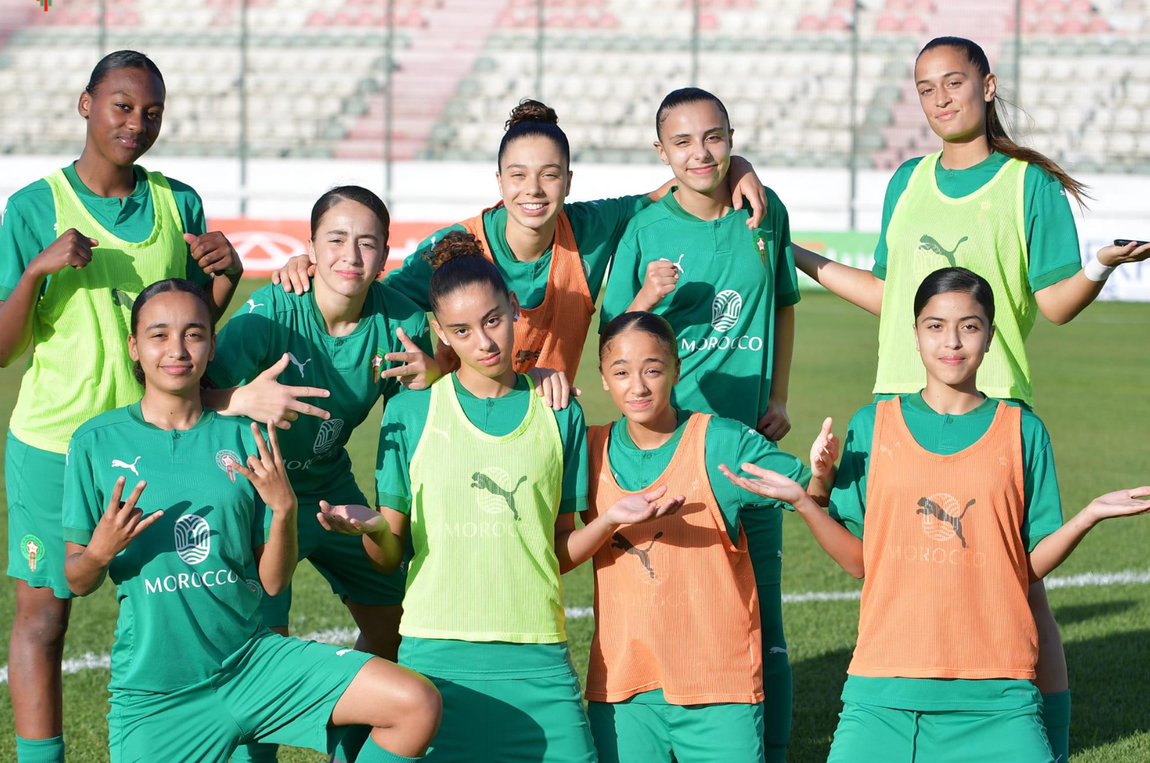 تصفيات مونديال U17..فتيات المغرب في الجزائر لإتمام المهمة