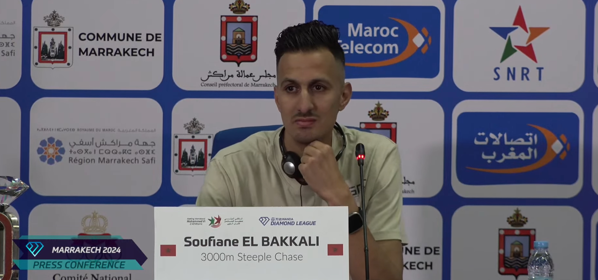 البقالي: تعافيت من الإصابة وأنا فخور بافتتاح الموسم من ملتقى محمد السادس في مراكش