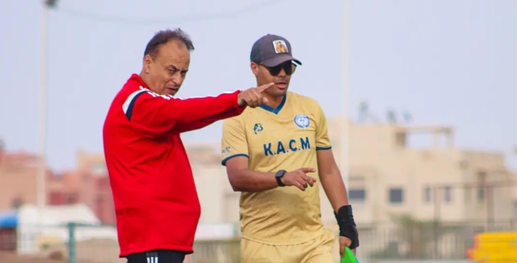 الصحابي يشرف على أول حصة تدريبية بعد تعاقده مع الكوكب المراكشي