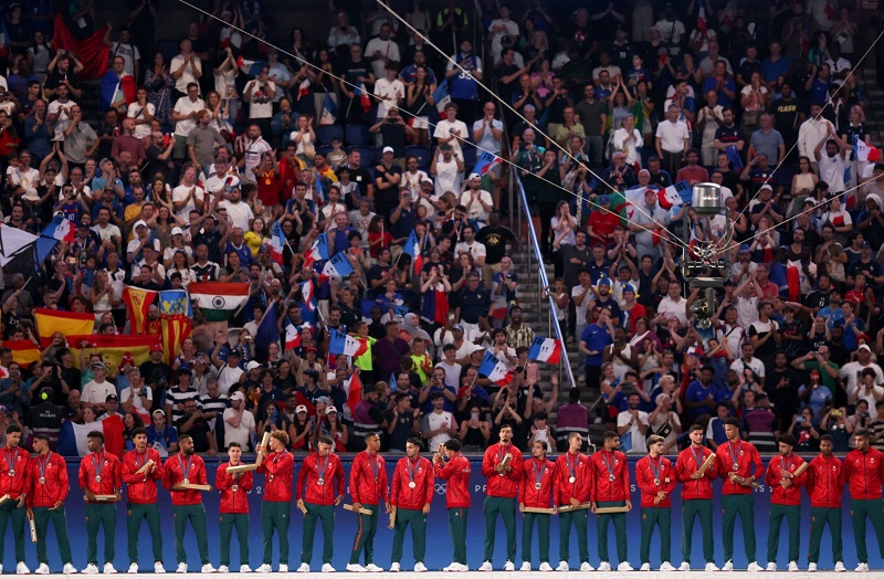 تتويج تاريخي..حديقة أمراء باريس ترصع المنتخب المغربي ببرونزية الألعاب