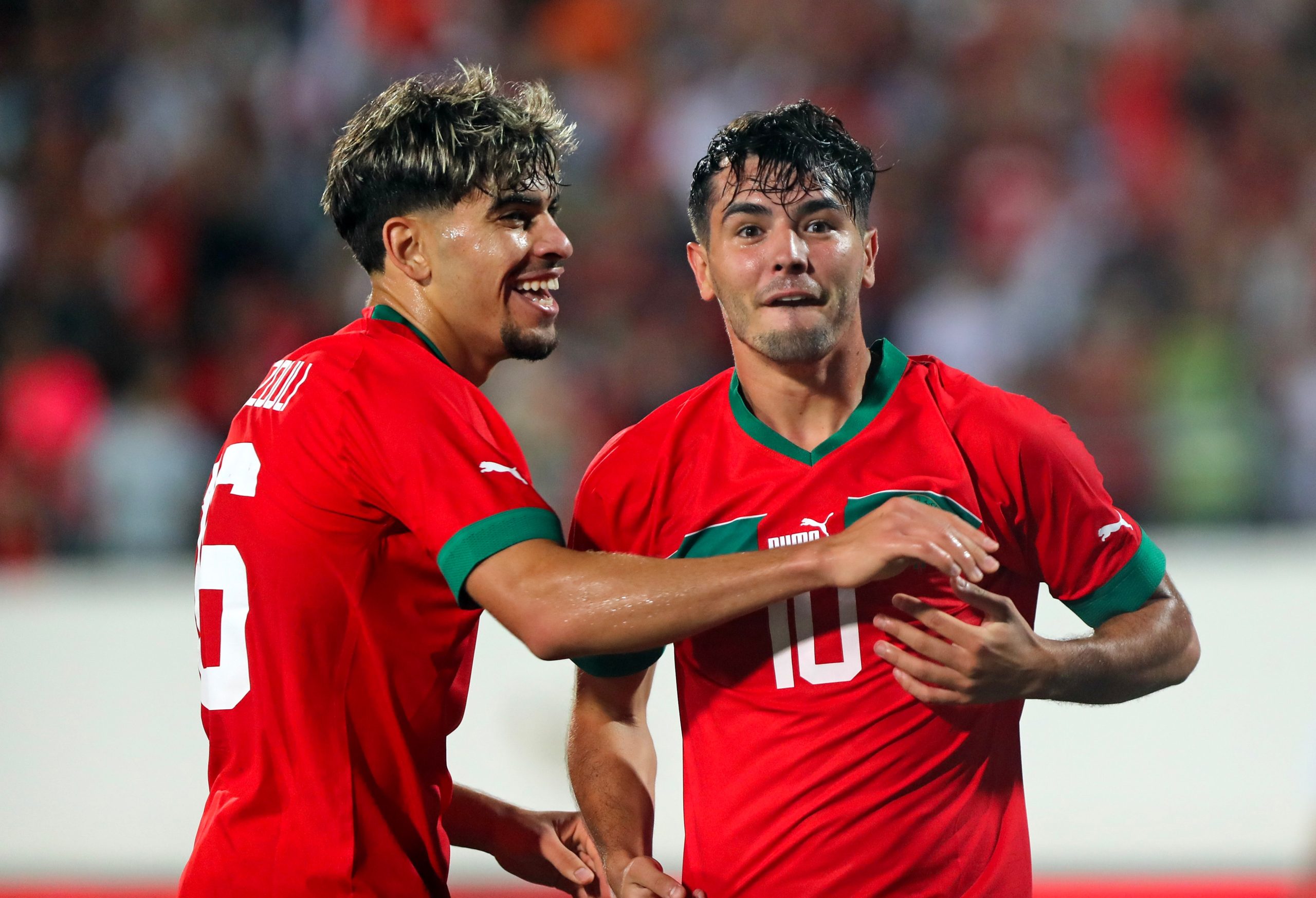 دياز يقود المغرب للفوز على ليسوتو