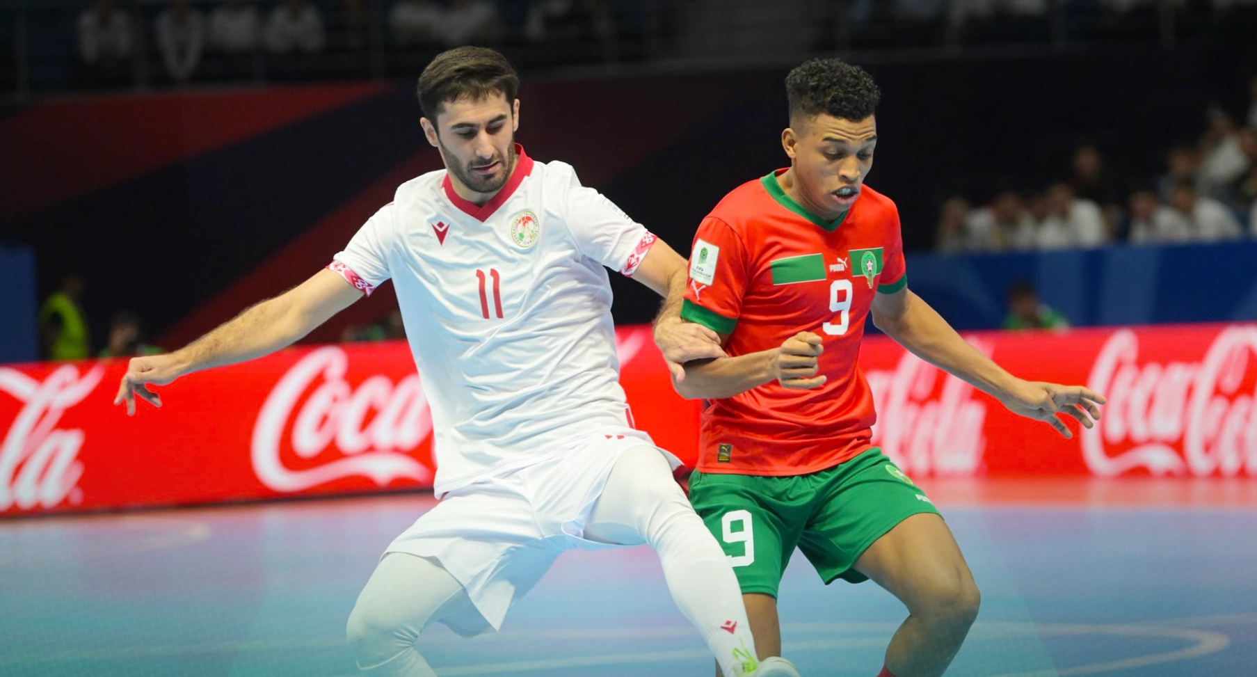افتتاحية مونديال الصالات..المنتخب الوطني ينتصر أمام طاجيكستان