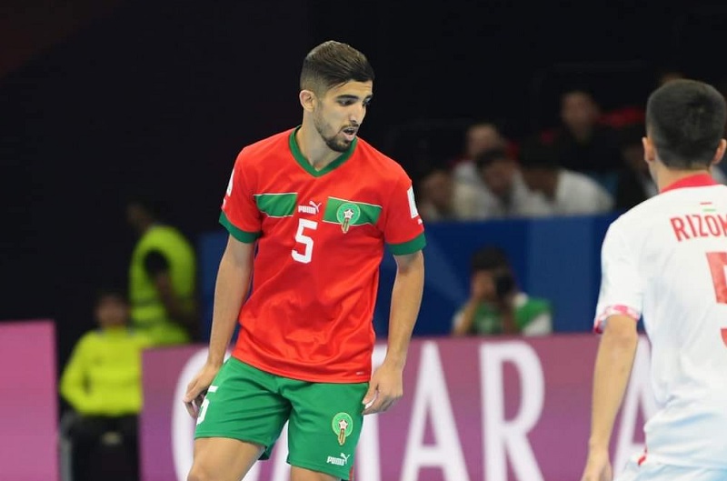 الإصابة تنهي مشوار الإدريسي مع المنتخب الوطني في “مونديال”ً الصالات