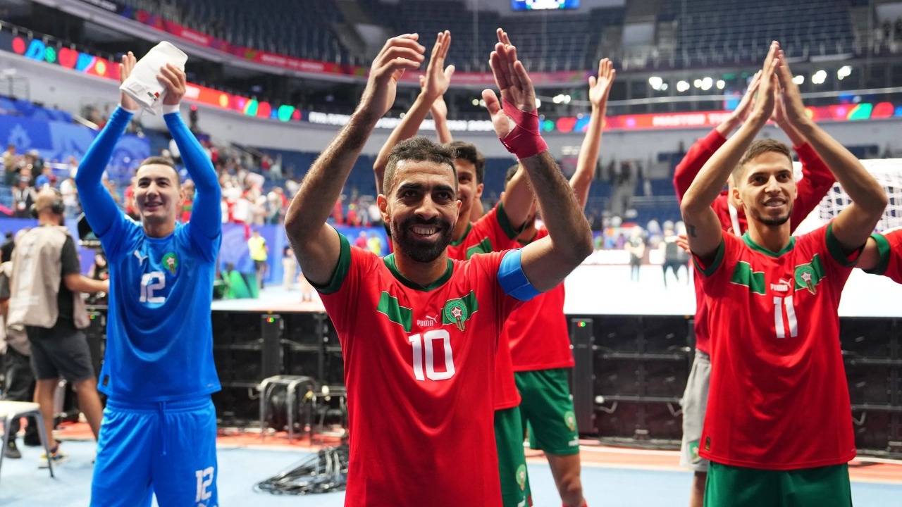 المنتخب الوطني يحقق الانتصار الثاني أمام بنما ويتأهل لثمن نهائي كأس العالم ل”الفوتسال”