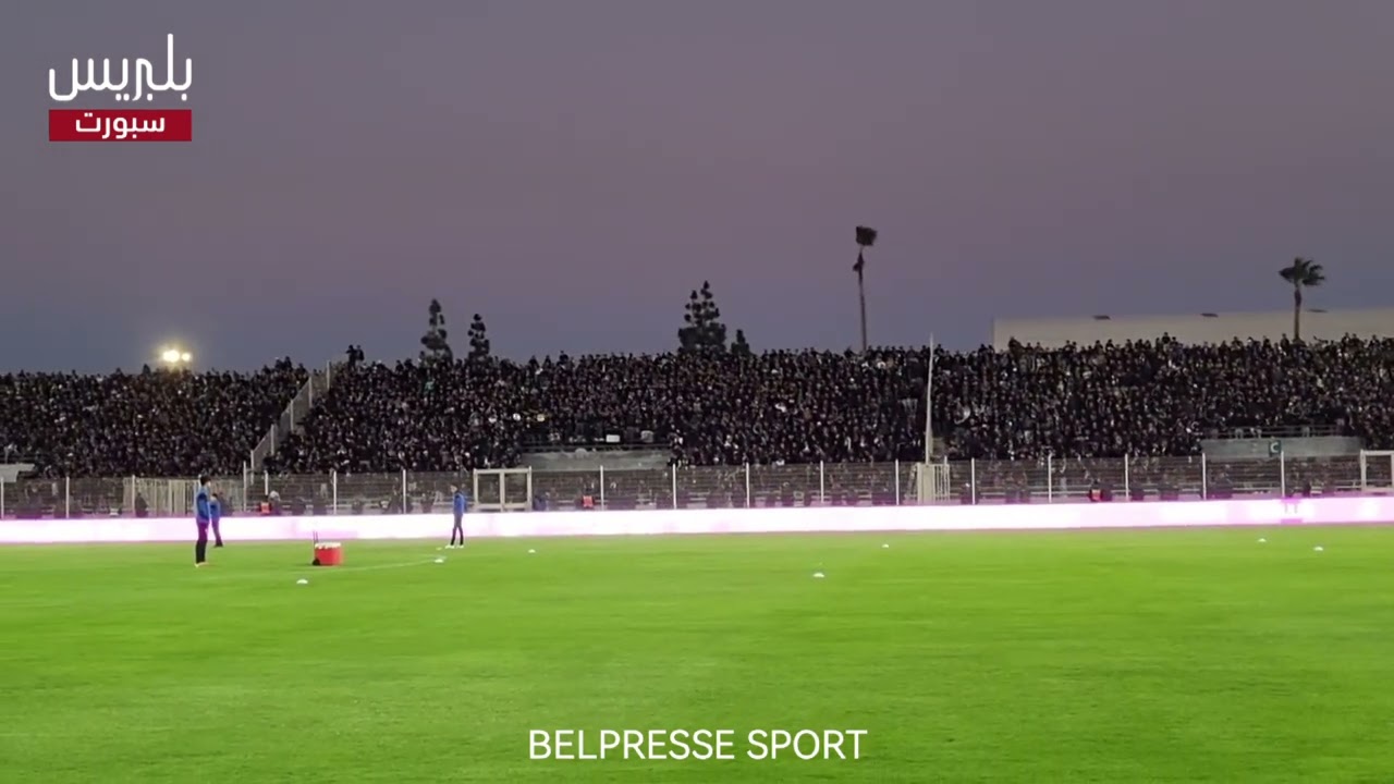 دخلة الجماهير الرجاوية قبل أنطلاق مباراة شباب السوالم والرجاء الرياضي