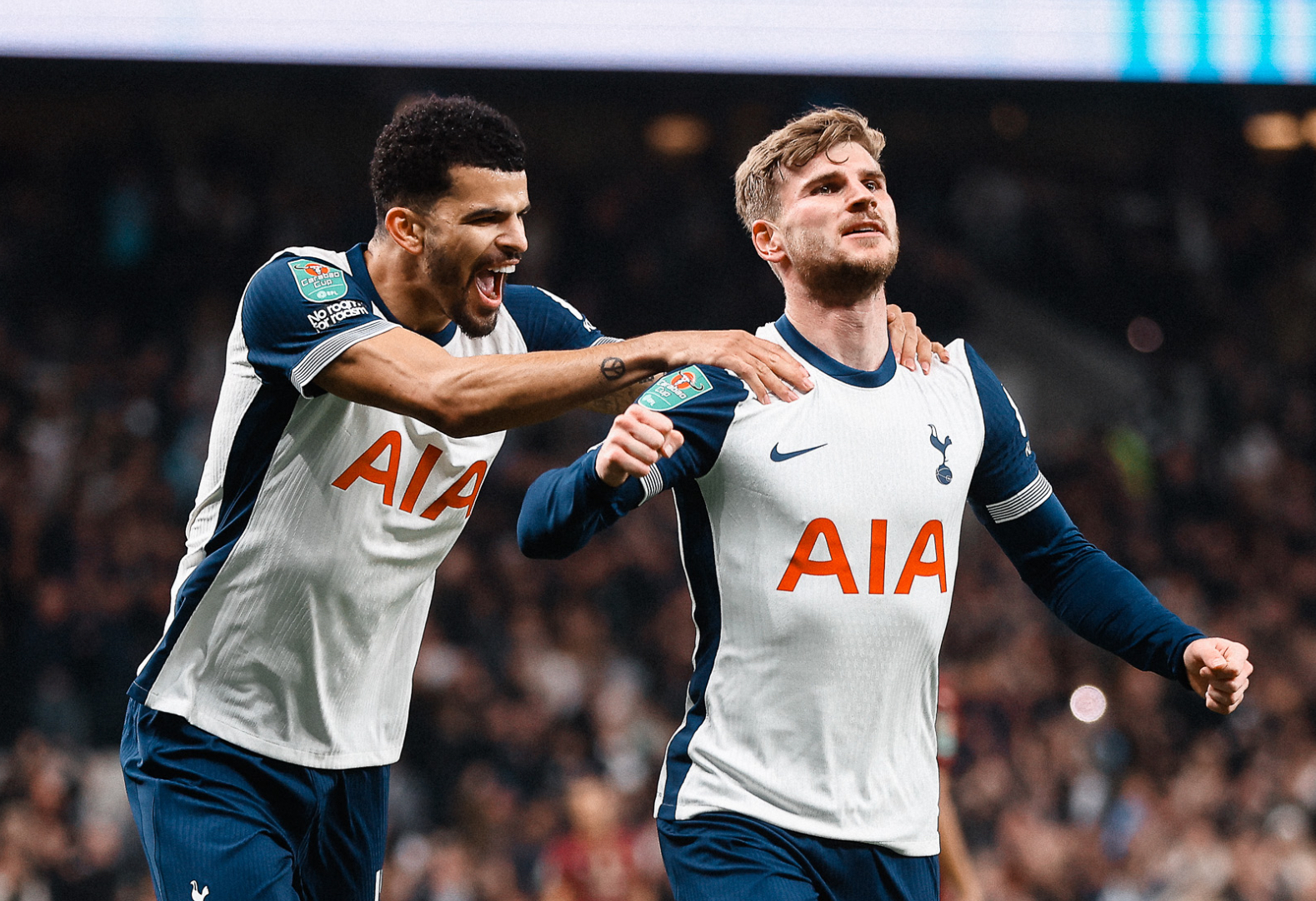 تونتهام يخرج مانشستر سيتي من دور ثمن نهائي كأس الرابطة الإنجليزية