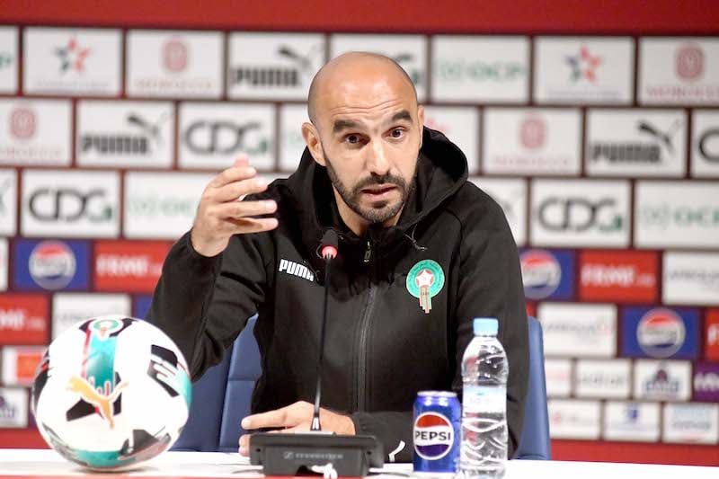 زياش أبرز الغائبين..الركراكي يعلن عن قائمة “الأسود” لمواجهتي الغابون وليسوتو