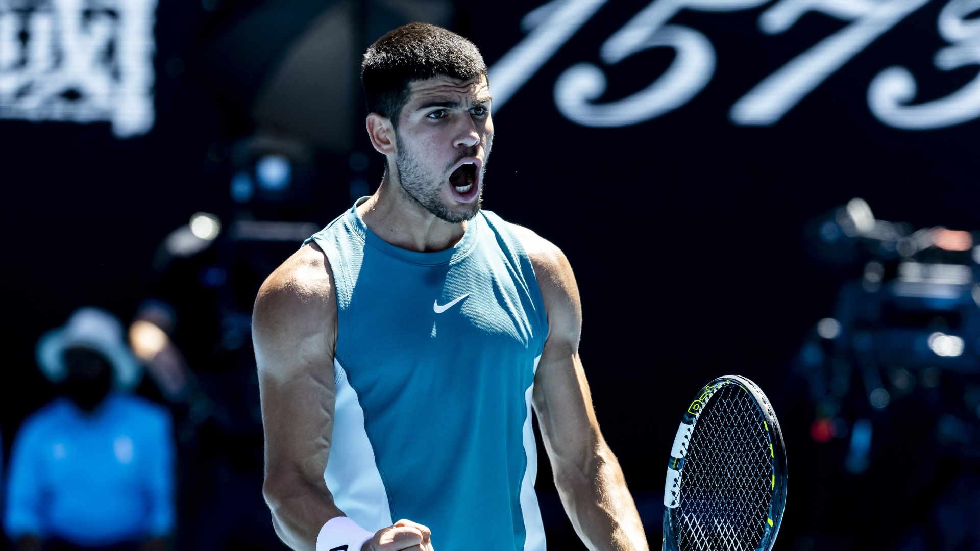 ألكاراز يتأهل إلى ثمن نهائي أستراليا المفتوحة بعد فوزه على البرتغالي بورغيس