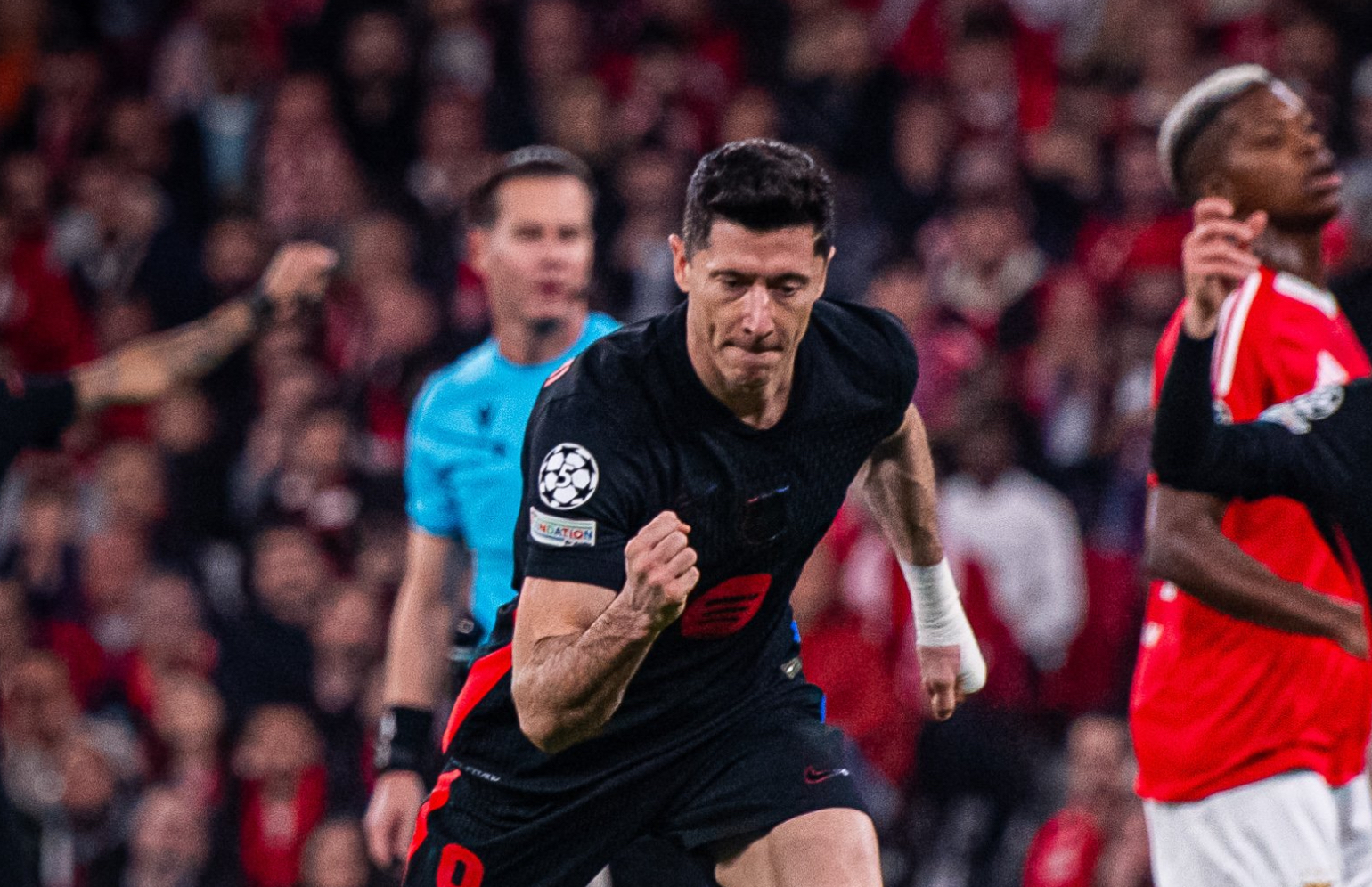 ريمونتادا مثيرة..برشلونة يقلب الطاولة على بنفيكا في دوري الأبطال