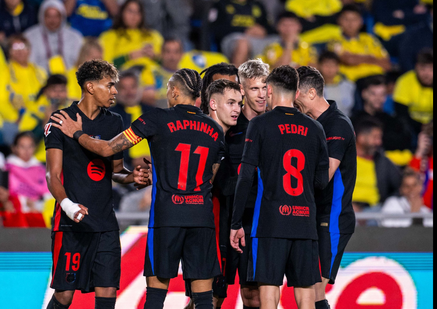 برشلونة يعود بفوز ثمين أمام لاس بالماس ويعزز صدارته