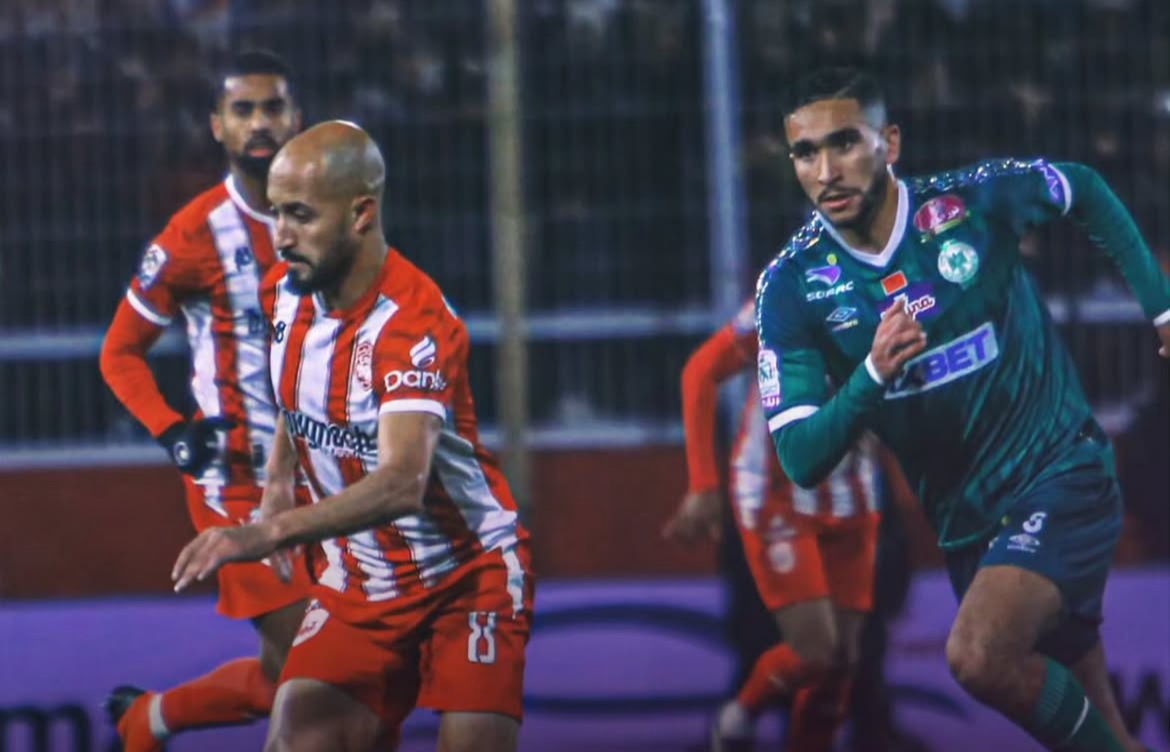 الرجاء يقلب الطاولة على النادي المكناسي ويخطف فوزًا ثمينًا