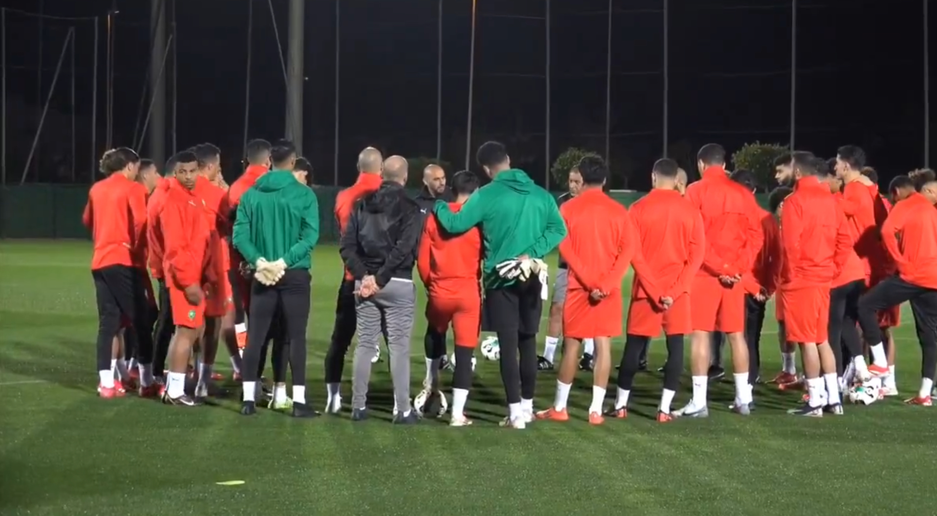 “الأسود” ينهون الاستعدادات لمواجهة تنزانيا في تصفيات المونديال