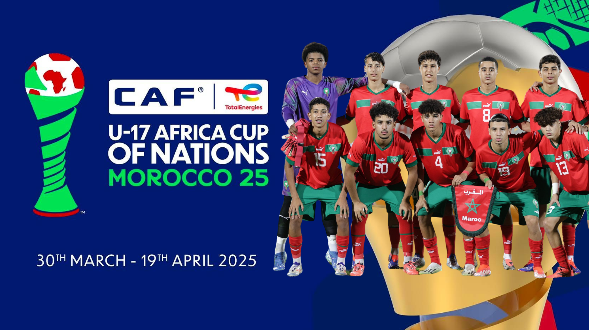 كأس إفريقيا للأمم تحت 17 عاما..ضربة البداية من المحمدية والرهان على مقعد في “مونديال” قطر