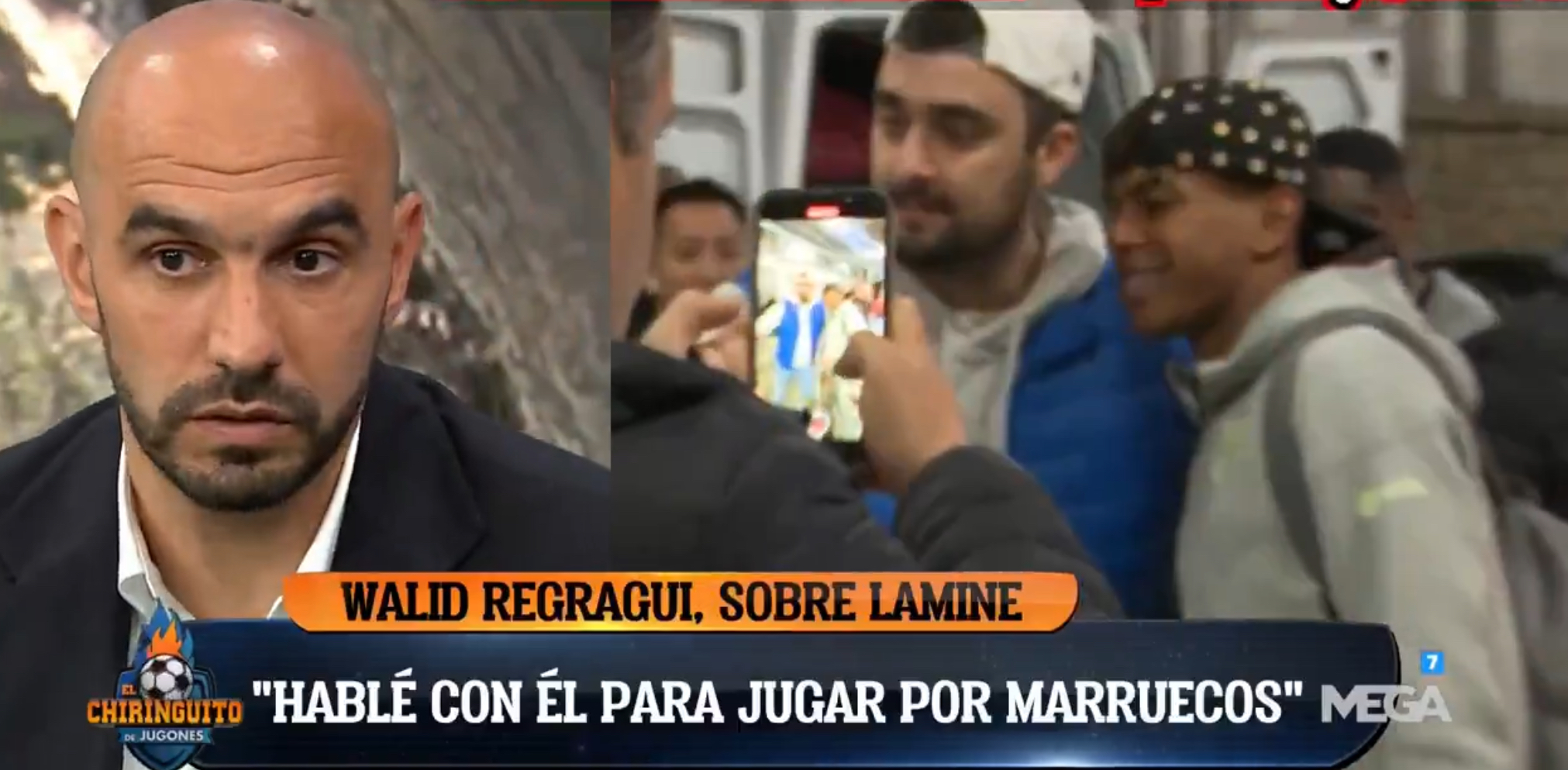 الركراكي: عرضنا على لامين يامال تمثيل المغرب، لكن قال لي إنه يشعر بأنه إسباني