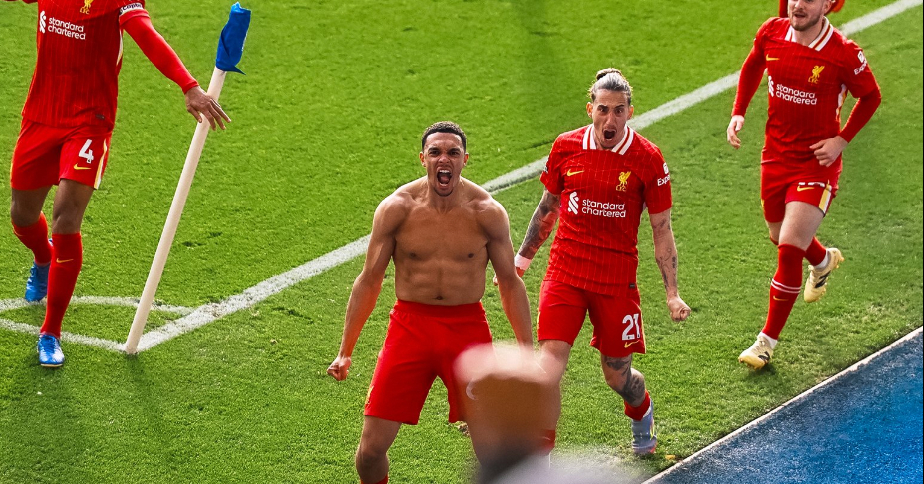 ليفربول على بعد خطوة من التتويج ب”البريميرليغ” بعد انتصار حاسم أمام ليستر