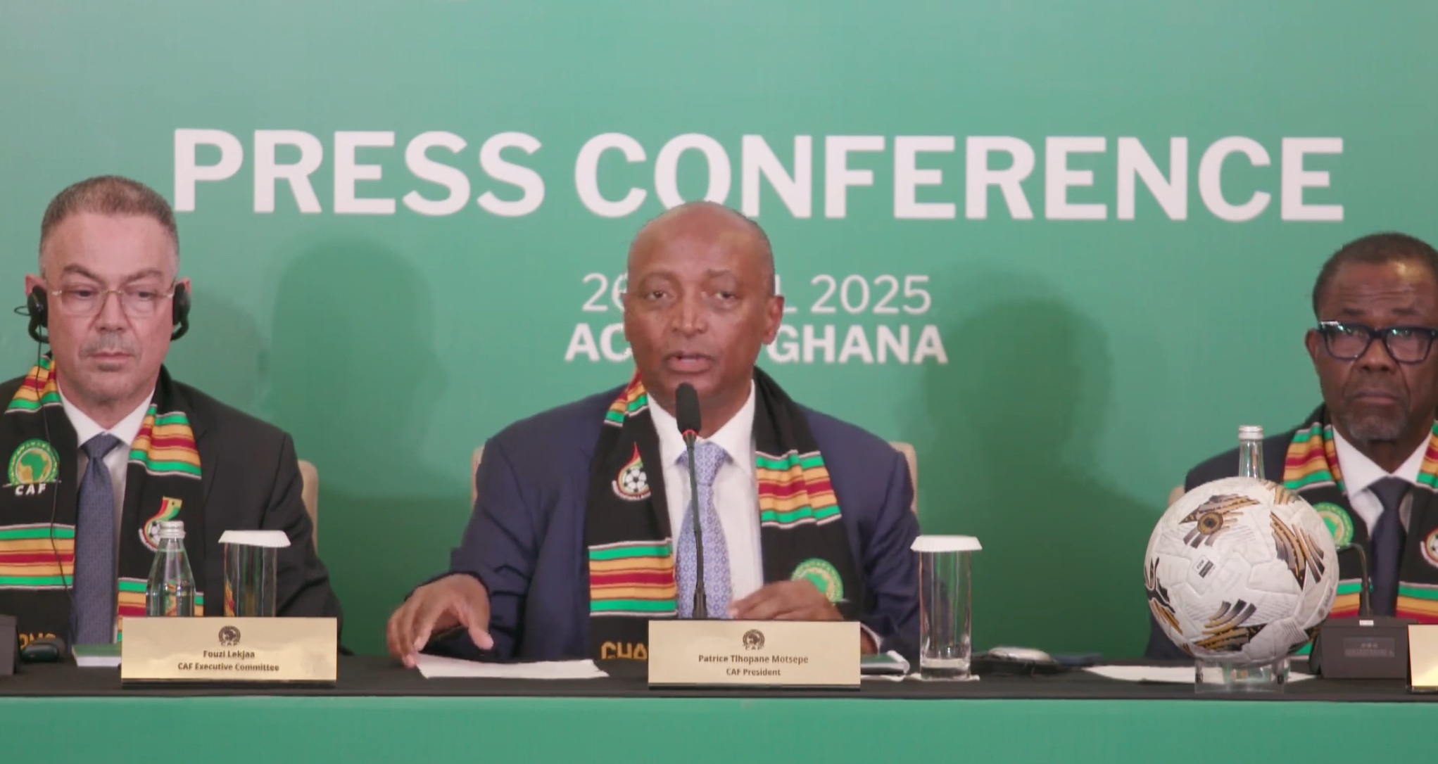 اختيار فوزي لقجع نائبًا أول لرئيس “الكاف” في اجتماع المكتب التنفيذي بأكرا