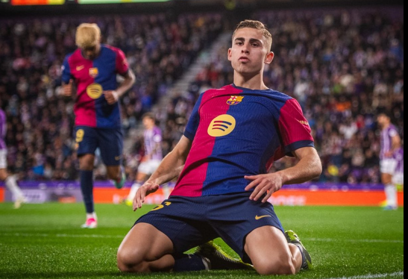 برشلونة يعود بانتصار ثمين من بلد الوليد ويعزّز صدارته قبل موقعة الإنتر