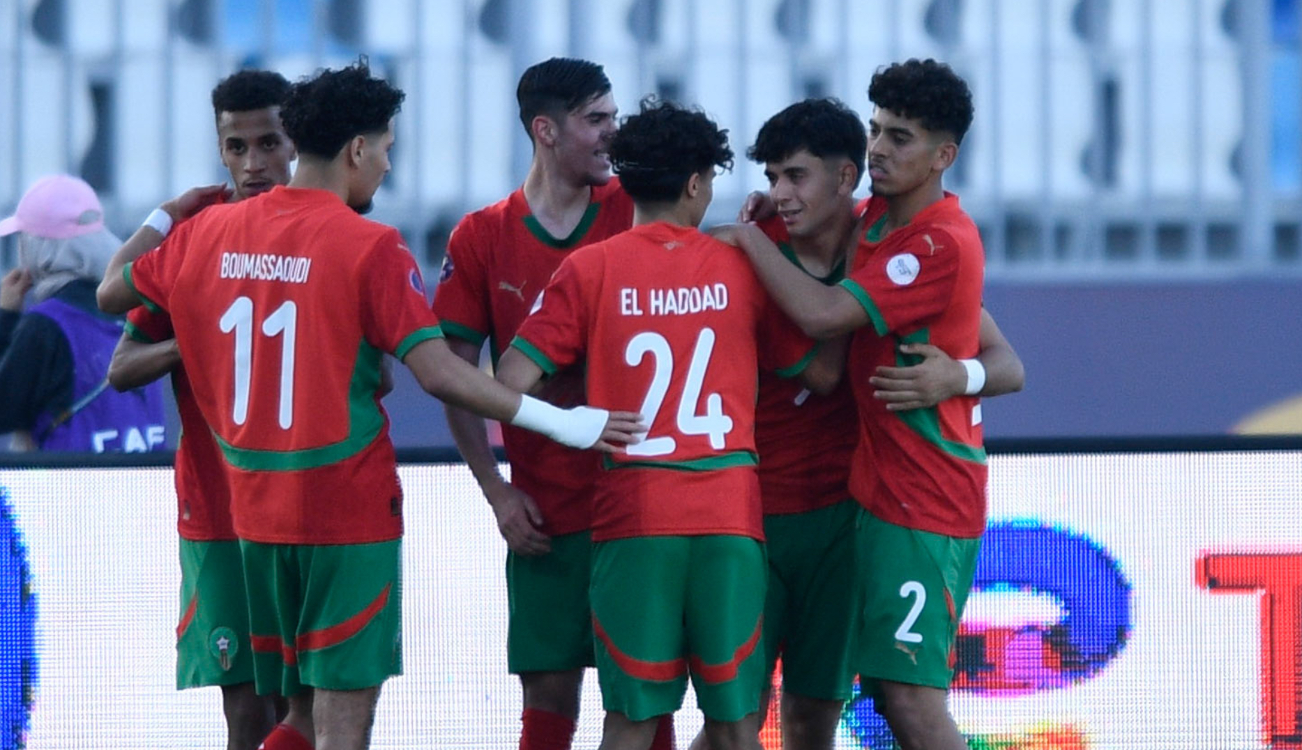 كأس أمم إفريقيا للشباب..المنتخب الوطني يبلغ دور ربع النهائي بعد الانتصار أمام تونس