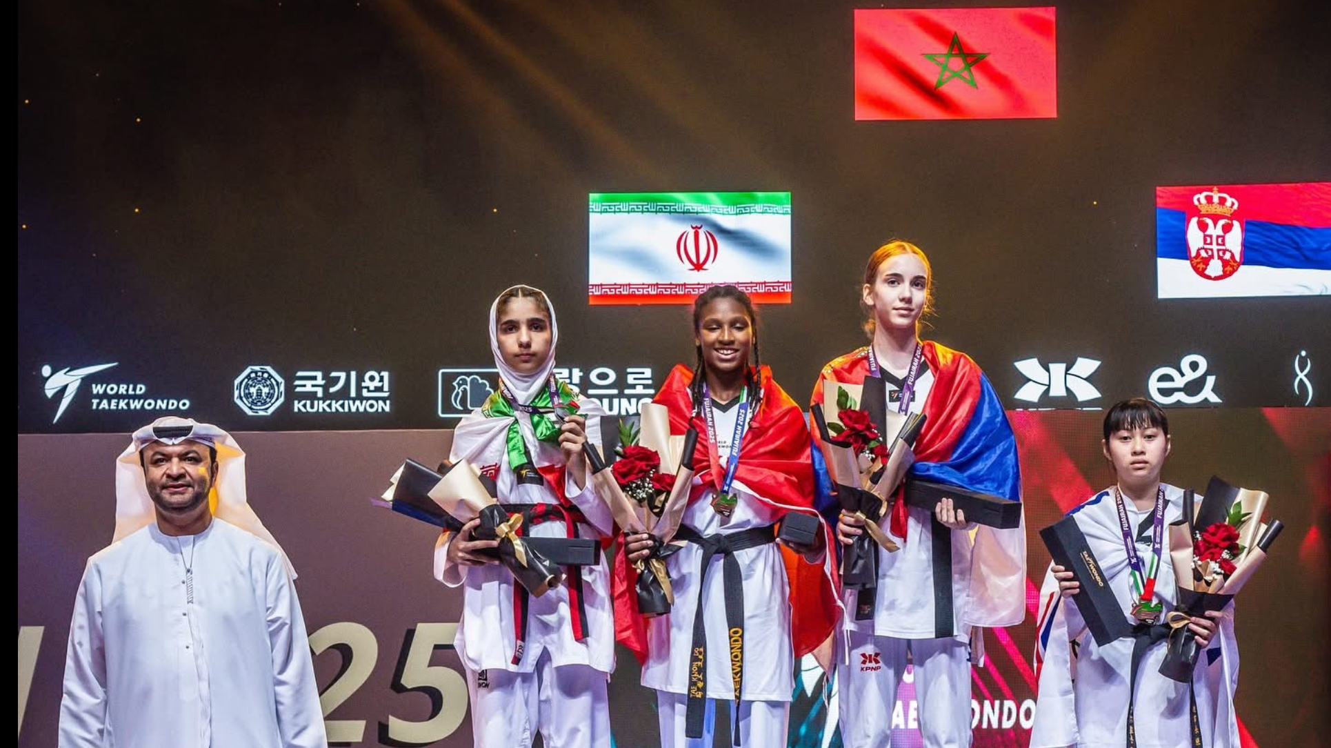 منها ذهبية سمر لمليح..لاث ميداليات للمغرب خلال بطولة العالم للتايكوندو للفتيان “الفجيرة 2025”