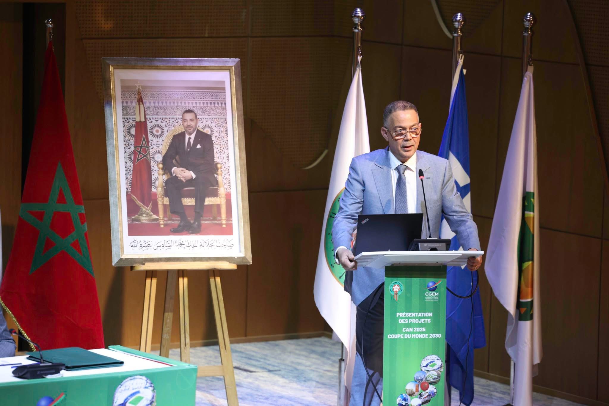 لقجع: نأمل أن تحترم الآجال ويتم افتتاح ملعبي الرباط وطنجة في يونيو