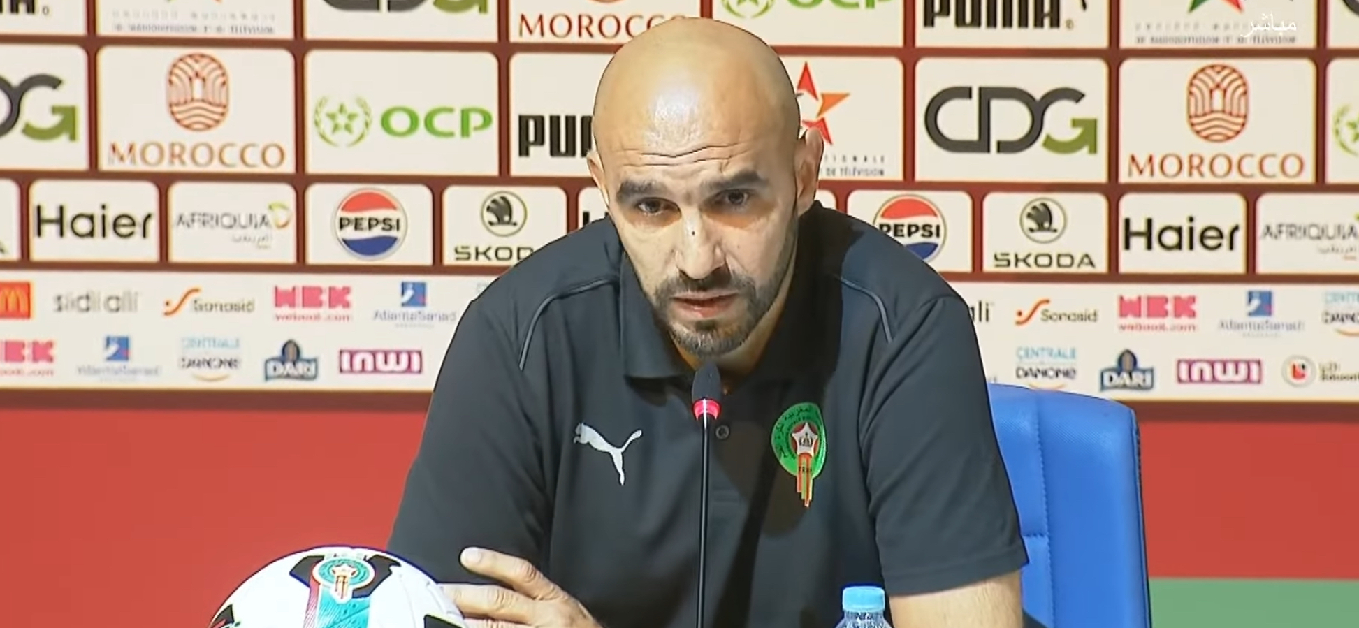 الركراكي يبرر اختياراته ويطمئن الجماهير: “سنقاتل من أجل اللقب القاري”