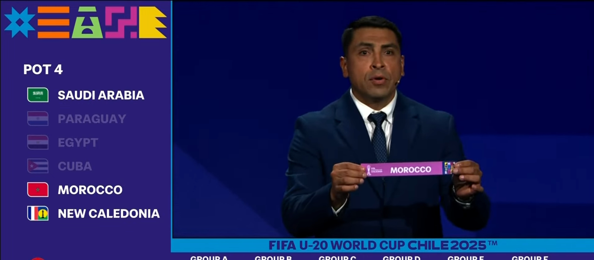 قرعة كأس العالم لأقل من 20 سنة تضع المغرب في مجموعة قوية إلى جانب البرازيل والمكسيك وإسبانيا