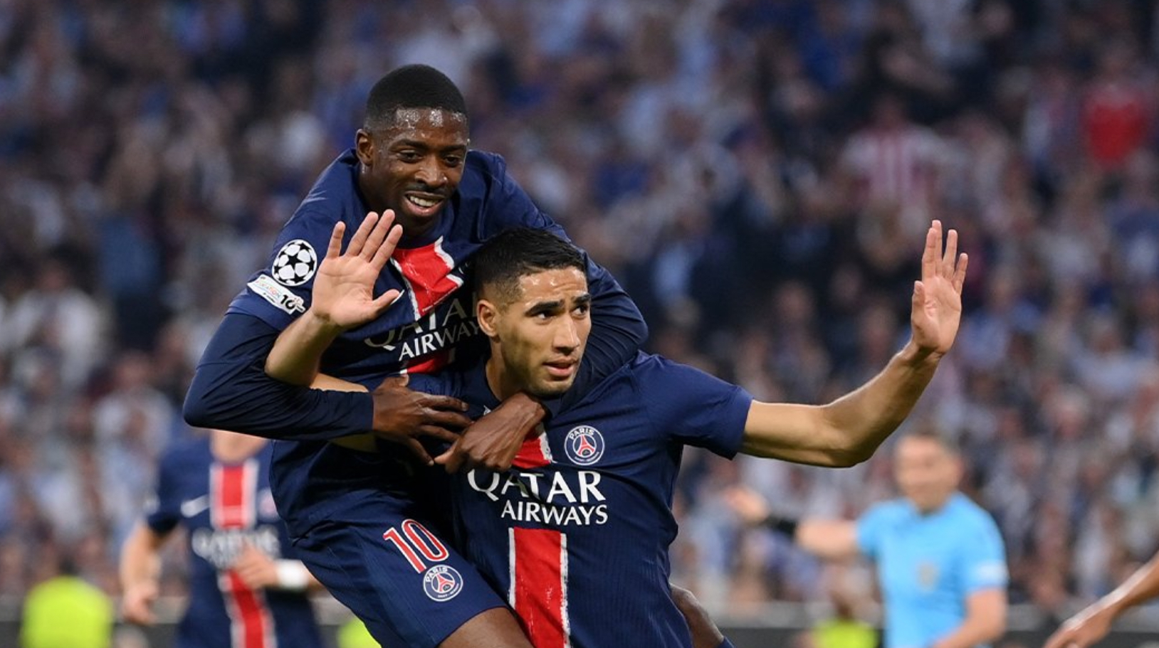 أشرف حكيمي يدخل التاريخ ويتوج بدوري أبطال أوروبا مع باريس سان جيرمان