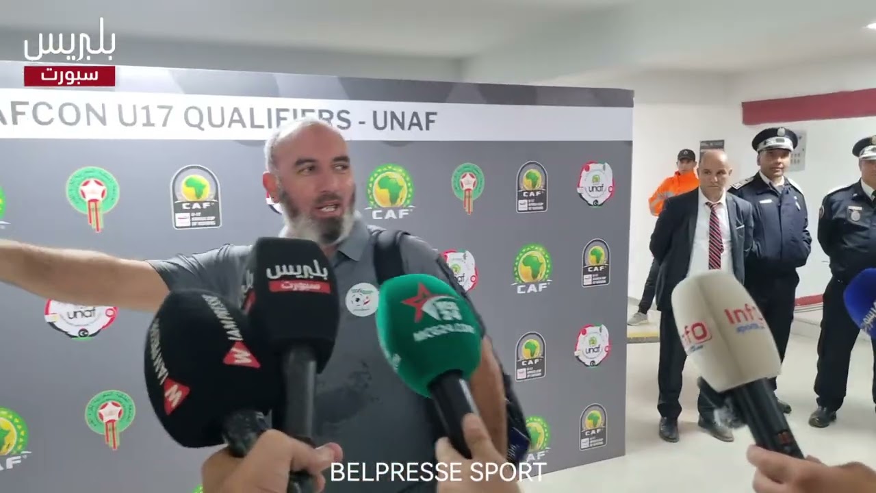 تصريح مدرب منتخب الجزائر بعد التعادل أمام المنتخب المغربي