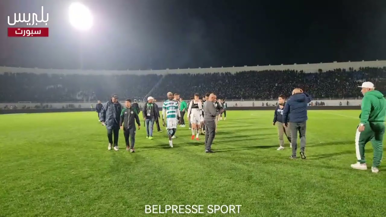 مغادرة لاعبي الرجاء بعد التأهل لثمن نهائي كأس العرش