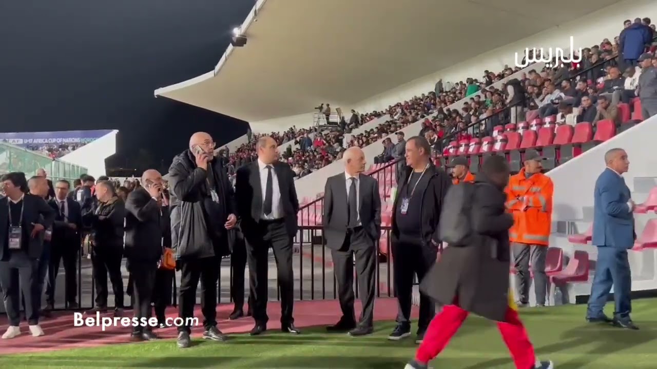 الوالي امهيدية يقف على آخر التحضيرات قبل انطلاق افتتاح كأس أمم إفريقيا تحت 17 عاما
