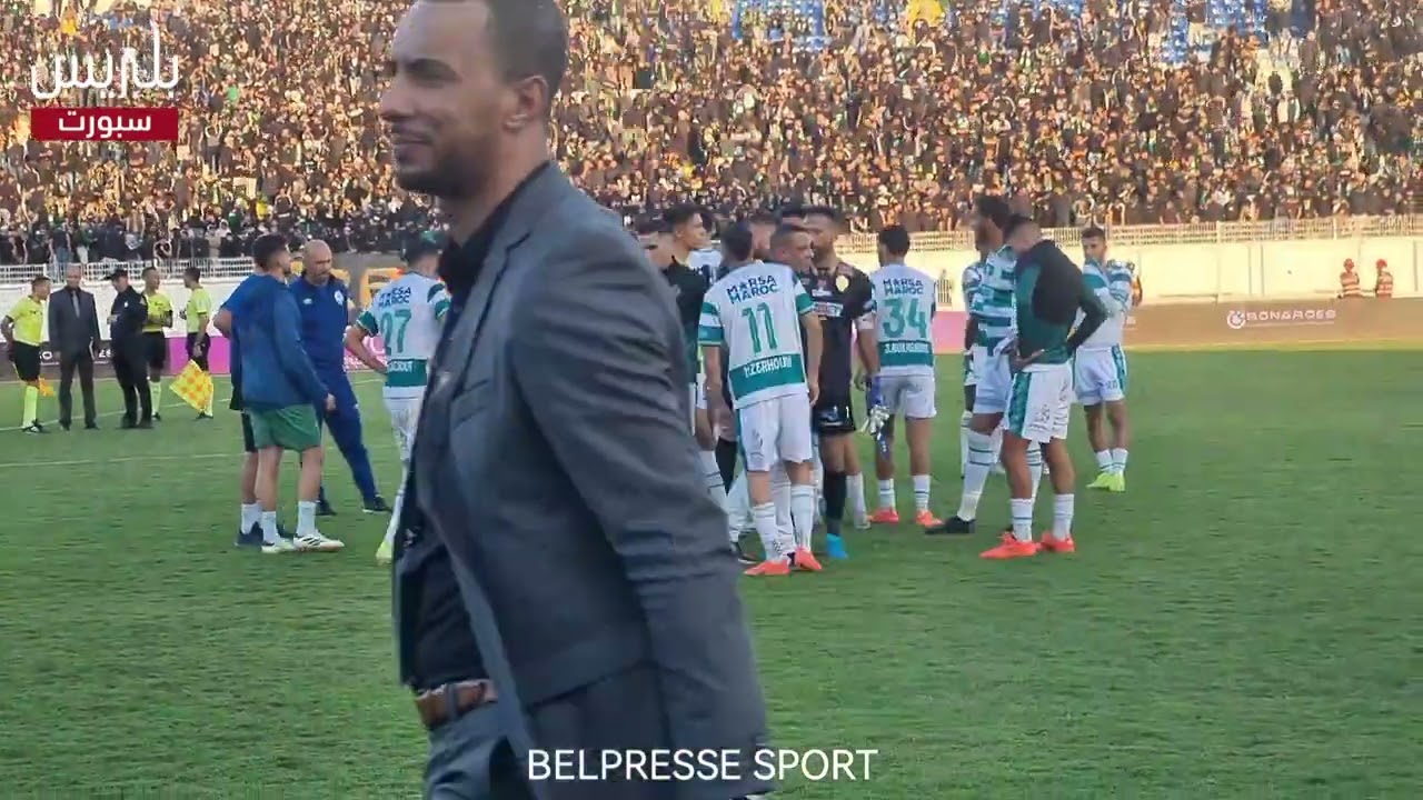 حسرة لاعبي الرجاء بعد التعادل أمام النادي المكناسي