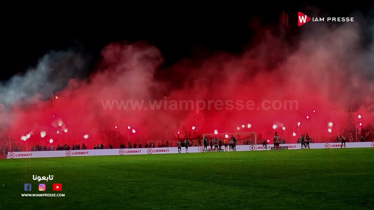 كراكاج جماهير المغرب التطواني في مواجهة الرجاء الرياضي