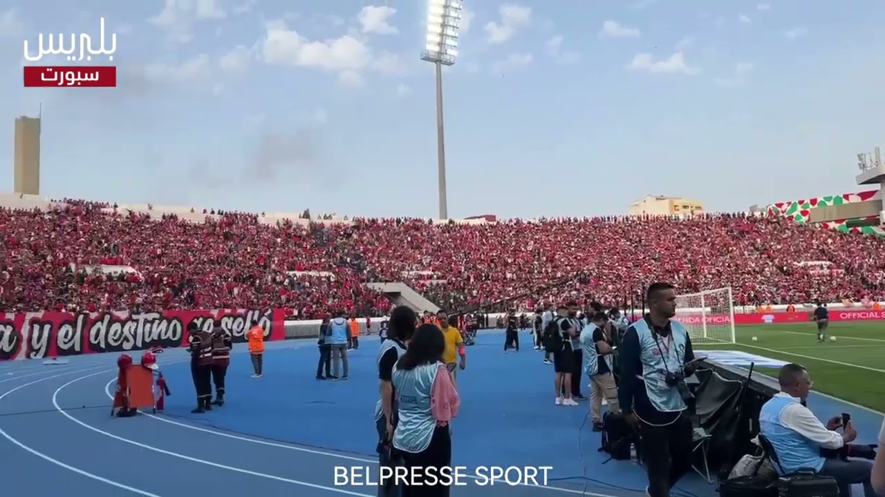 منذ أن أعيد فتحه بعد الترميم، شهد مركب محمد الخامس امتلاءً كاملاً بجماهيره لأول مرة.