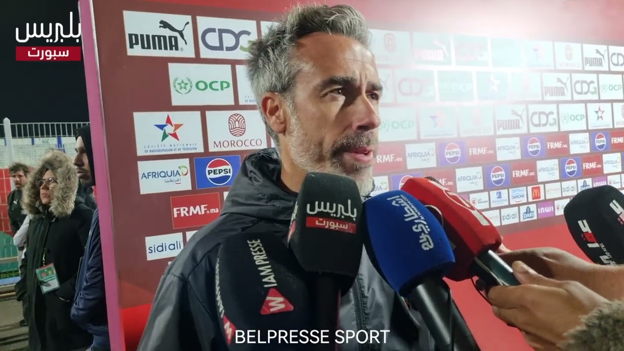 خورخي فيلدا، مدرب المنتخب المغربي الأول للسيدات عقب الانتصار في اللقاء الإعدادي الأخير أمام  السنغال