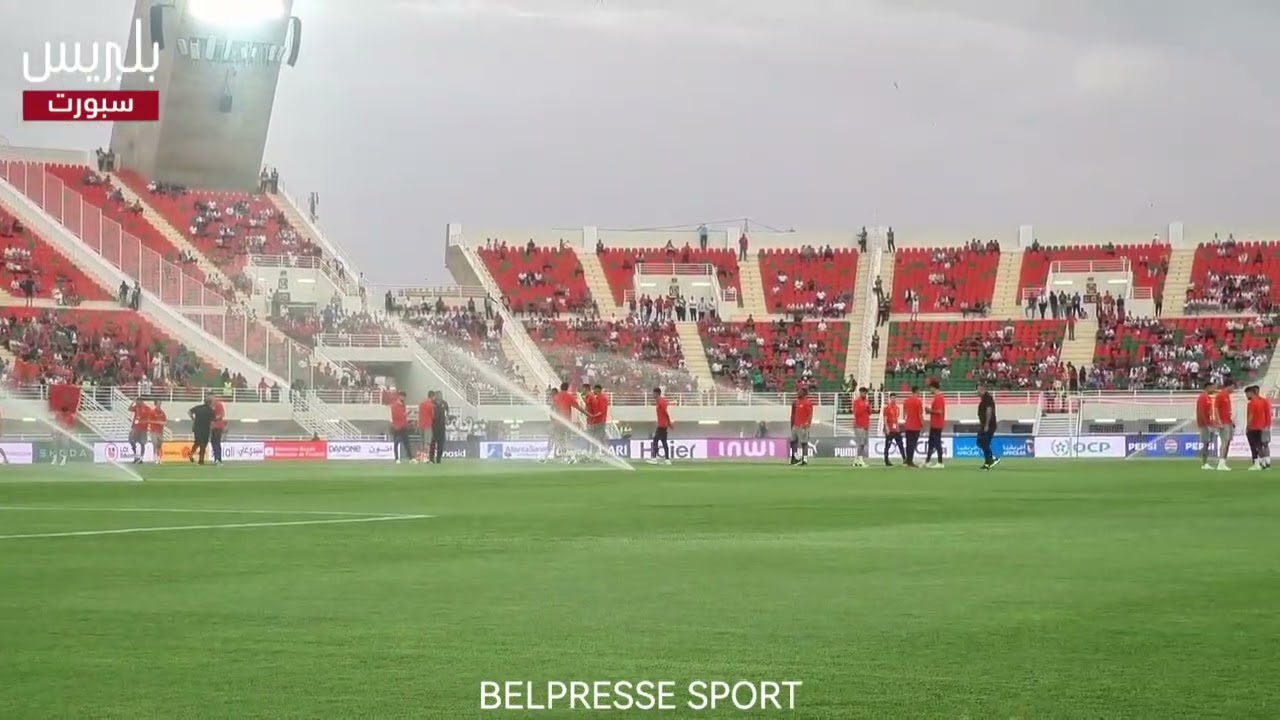 مجموعة “السبوعا” تستعد لرفع “تيفو” عملاق قبل مواجهة المنتخب الوطني 🇲🇦 وتونس 🇹🇳