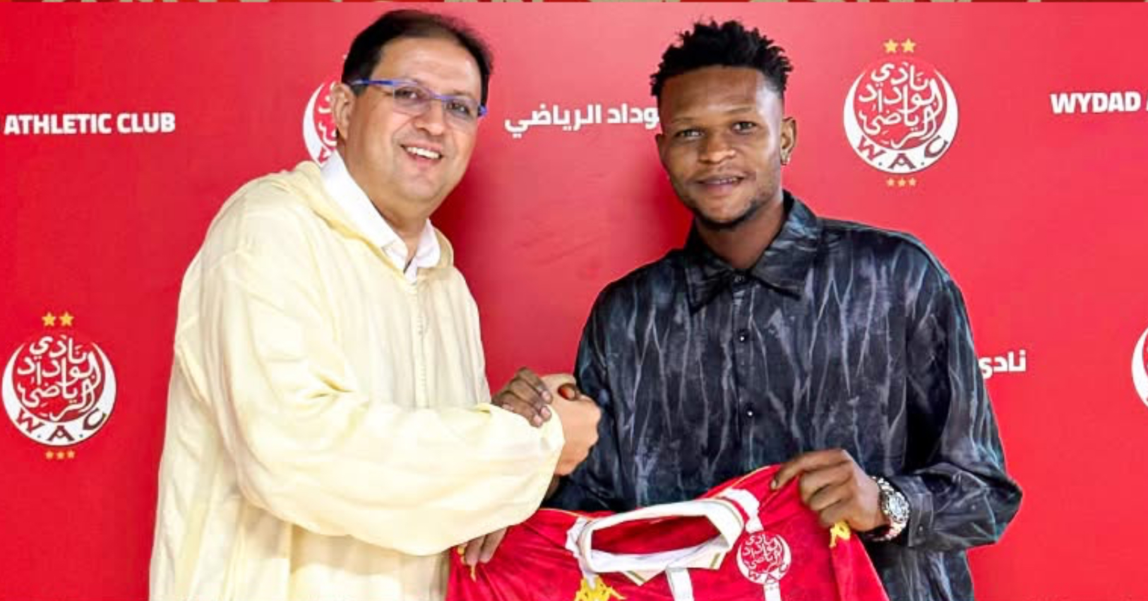 الوداد الرياضي يضم الكونغولي باكاسو بانكا لثلاثة مواسم