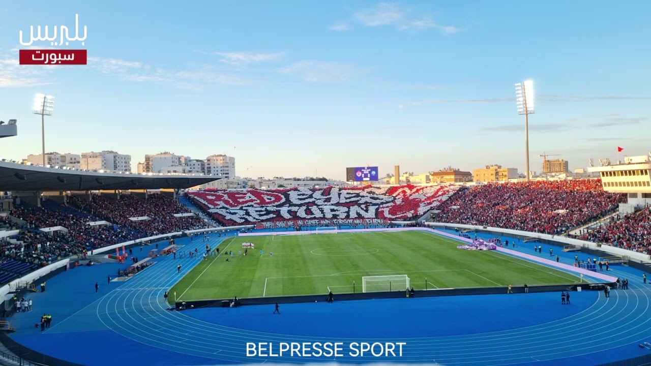 تيفو مزدوج من فصيل “الوينرز” يزين مدرجات “دونور”