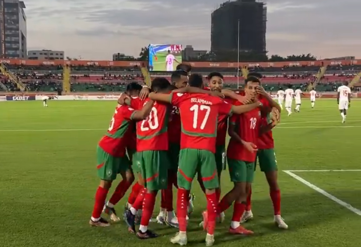 المنتخب الوطني ينتصر أمام أنغولا في افتتاحية الشان بكينيا