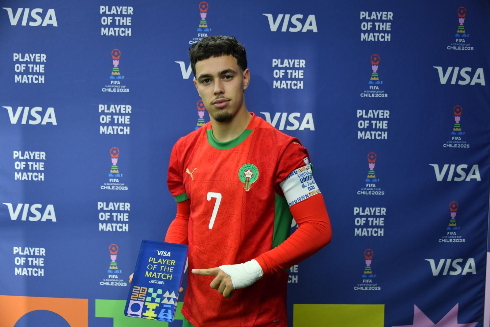 عثمان ماعما “رجل مباراة” تأهل شبان المغرب لنصف نهائي المونديال