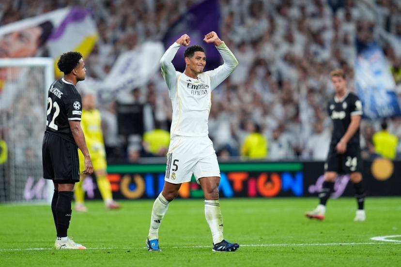 ريال مدريد يحسم  قمة الأبطال أمام يوفنتوس بهدف بيلينغهام