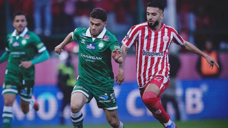 الرجاء الرياضي ينهزم أمام النادي المكناسي بهدف دون رد